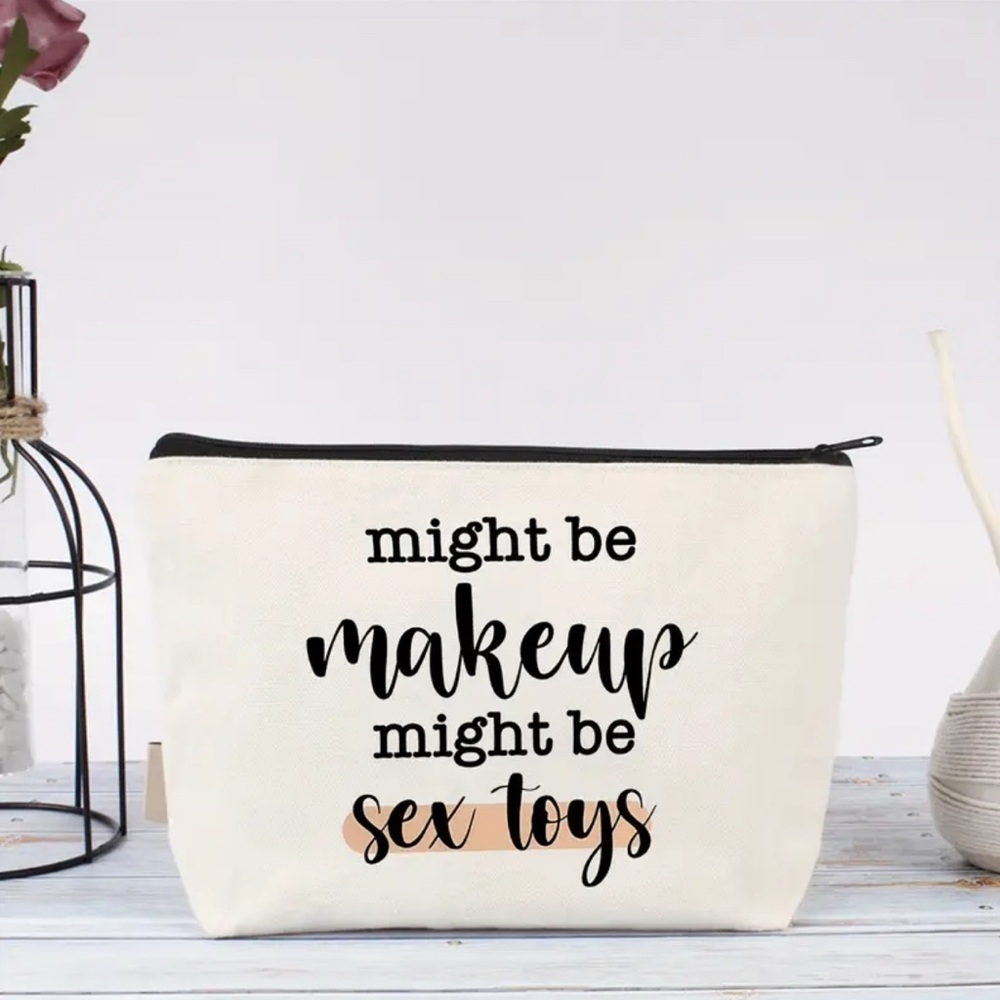 Might be Makeup - Cosmetic Bag - NEW